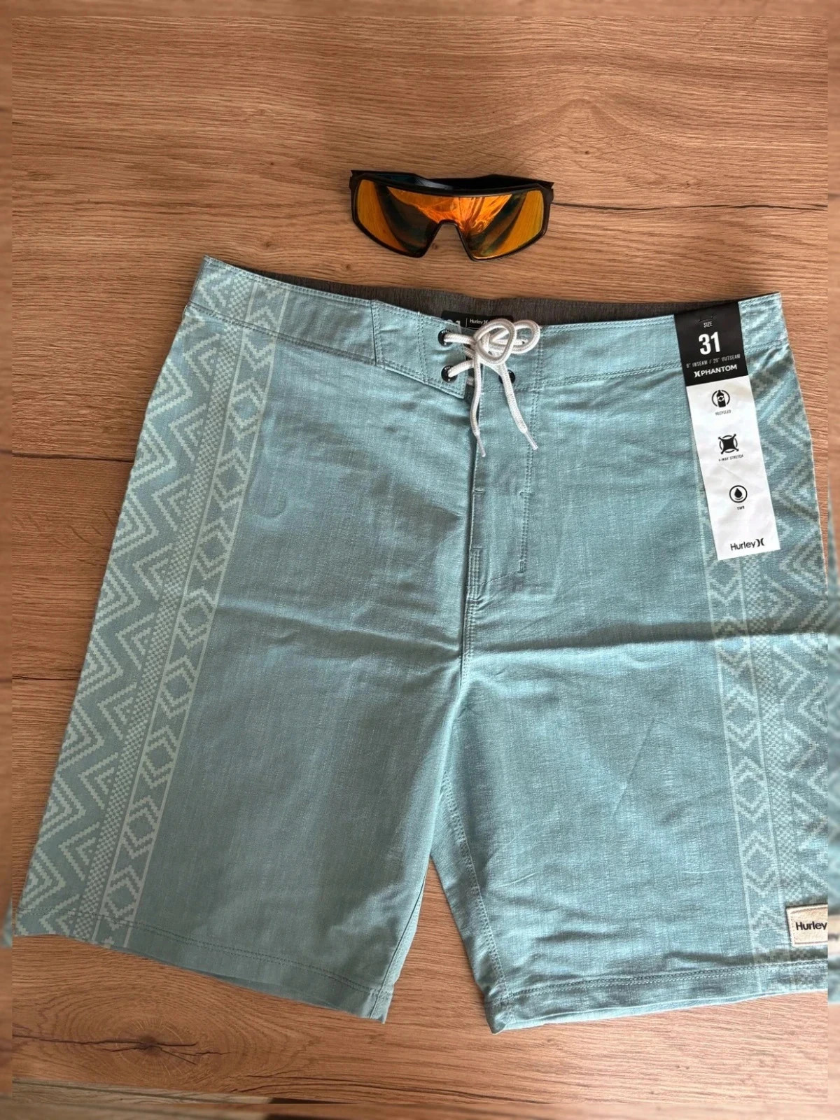 Boardshort Hurley Phantom Naturals - Artillery - T.31 (S) - NEUF avec étiquette