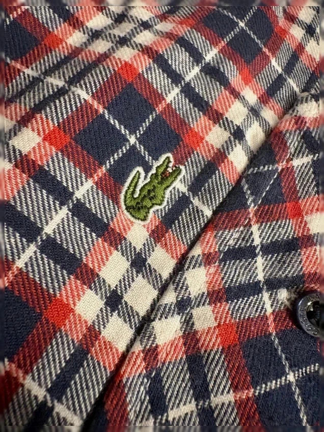 Chemise à carreaux Lacoste – 14 ans – Lacoste – taille 14 ans / 164 cm