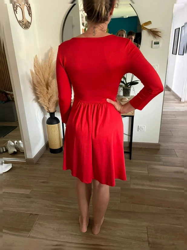 Robe jersey rouge – Anna Field – Anna Field – taille S / 36 / 8 2