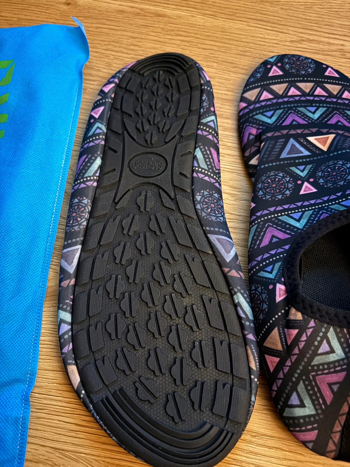 Chaussures aquatiques Saguaro violet/noir taille 46/47 – Saguaro – taille 46 2