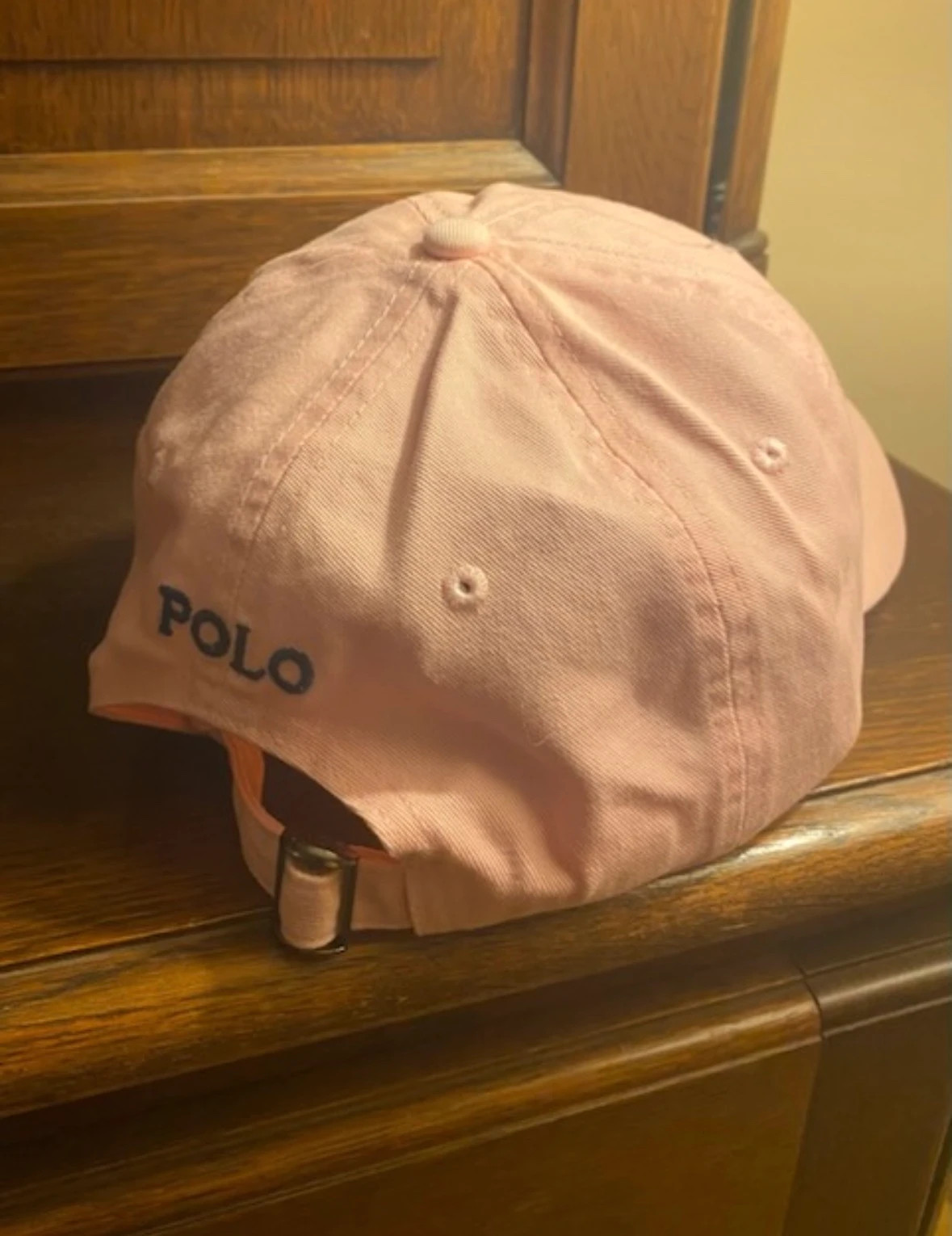 Casquette Polo Ralph Lauren rose pâle - Réglable - QR Code – Polo Ralph Lauren – taille Taille unique 2