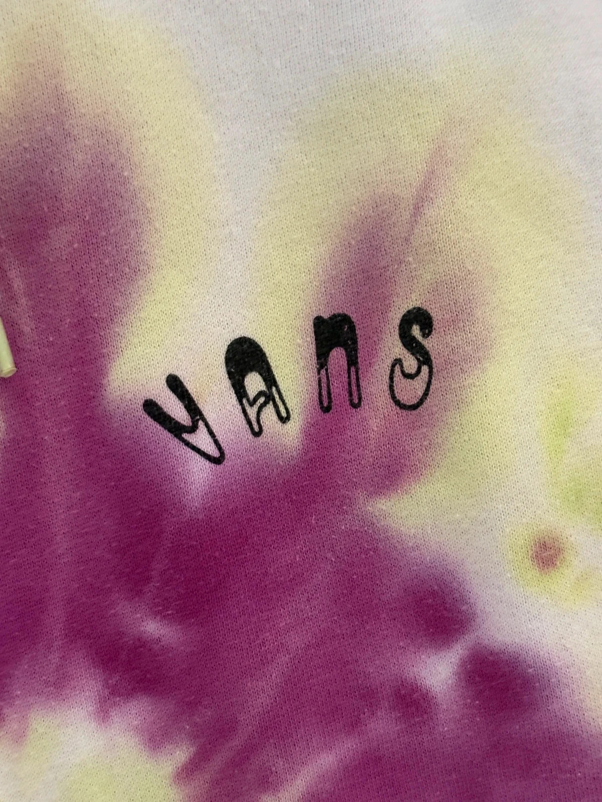 Sweat à Capuche Vans Tie-Dye - Violet/Vert Anis - Taille M - valeur 115€ en magasin – Vans – taille M 4