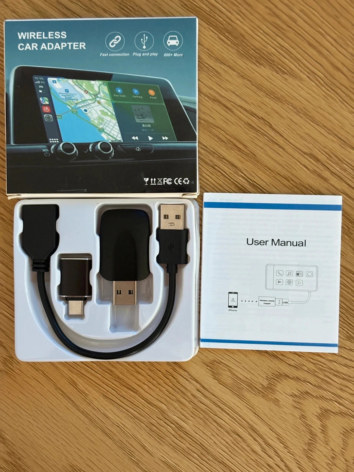 Adaptateur CarPlay sans fil - Convertit CarPlay filaire en sans fil - Neuf – Universal 2
