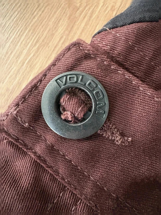 Pantalon chino Volcom Frickin Skinny - Marron - Taille 28 - NEUF avec étiquette – Volcom – taille W28 | FR 38 3