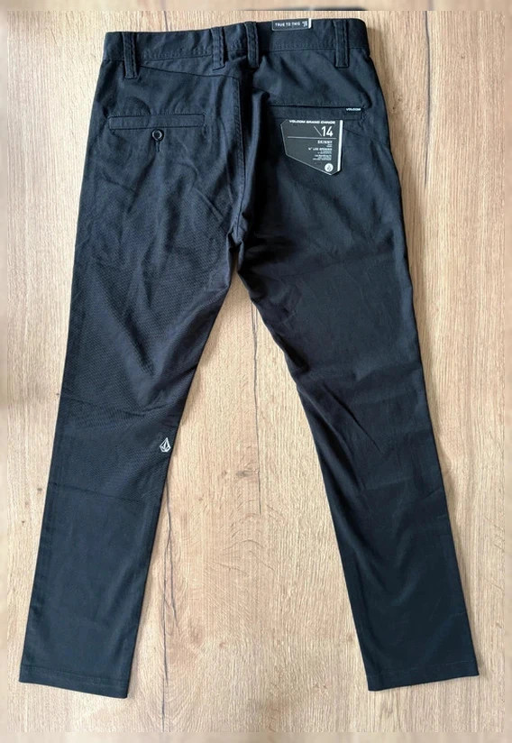 Pantalon chino Volcom Frickin Slim - Noir - Neuf avec étiquette – Volcom – taille W29 | FR 38 2