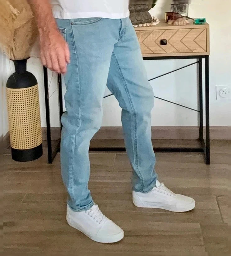 Jean Asos Design Tapered - Délavage clair - Taille W31 L32