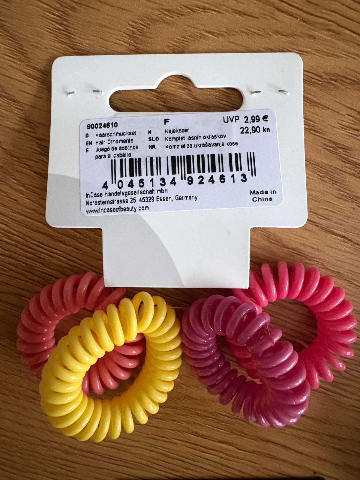 Lot d’élastiques et spirales à cheveux - Multicolore – Guilia 5