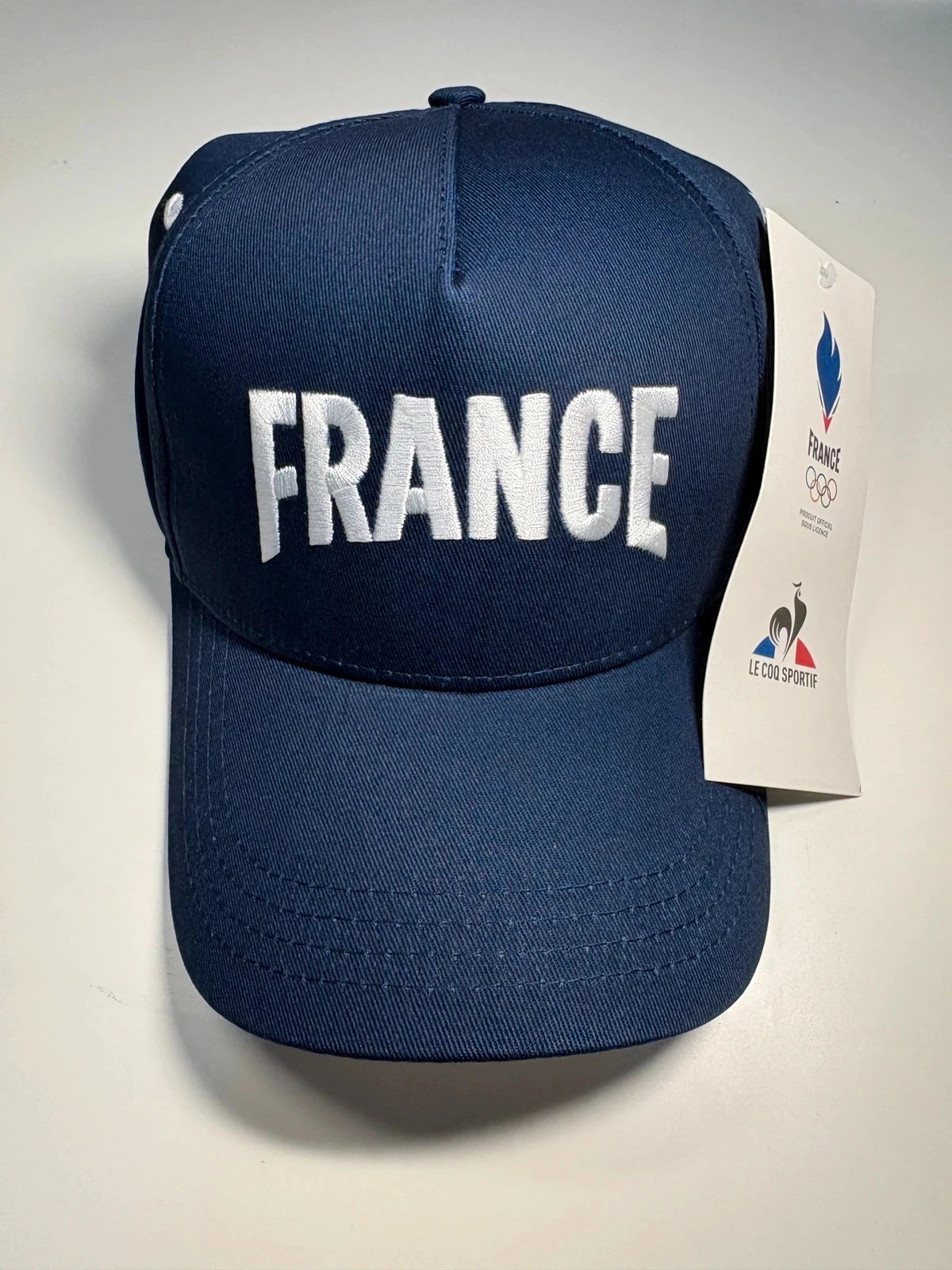 Casquette Le Coq Sportif France – Paris 2024 – Neuve avec étiquette