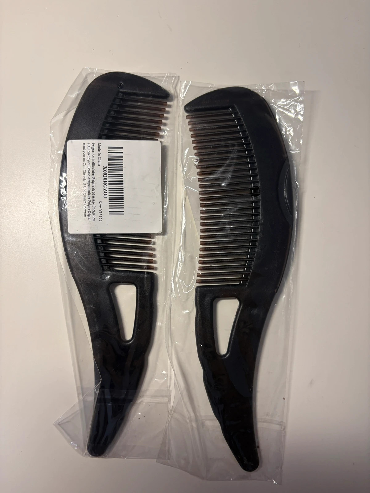 2 Peignes anti-pelliculaire & massage du cuir chevelu – Amazon