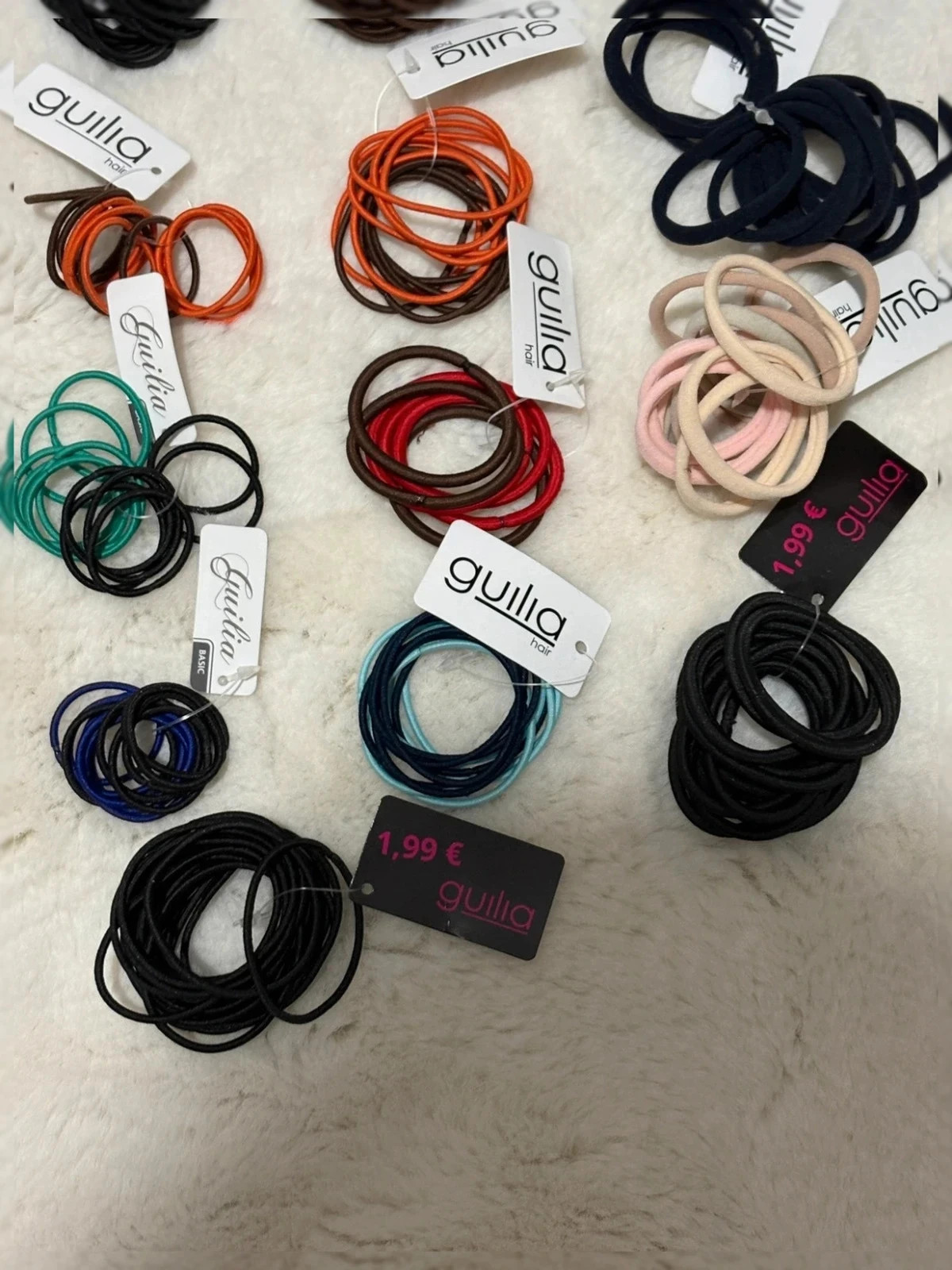 Lot de 20 élastiques à cheveux -valeur 45€ + cadeau surprise – GIULIA 2