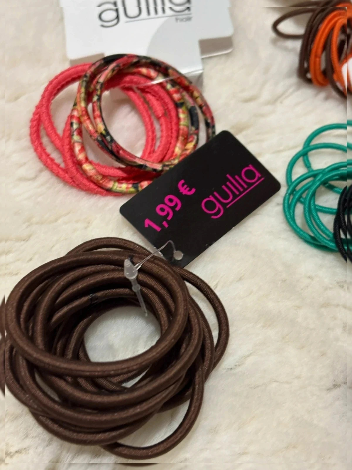 Lot de 20 élastiques à cheveux -valeur 45€ + cadeau surprise – GIULIA 5