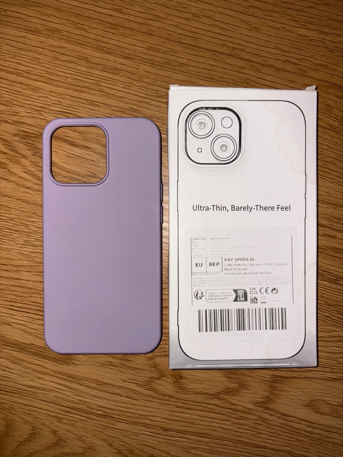 Coque iPhone 13 Pro silicone lavande – Amazon