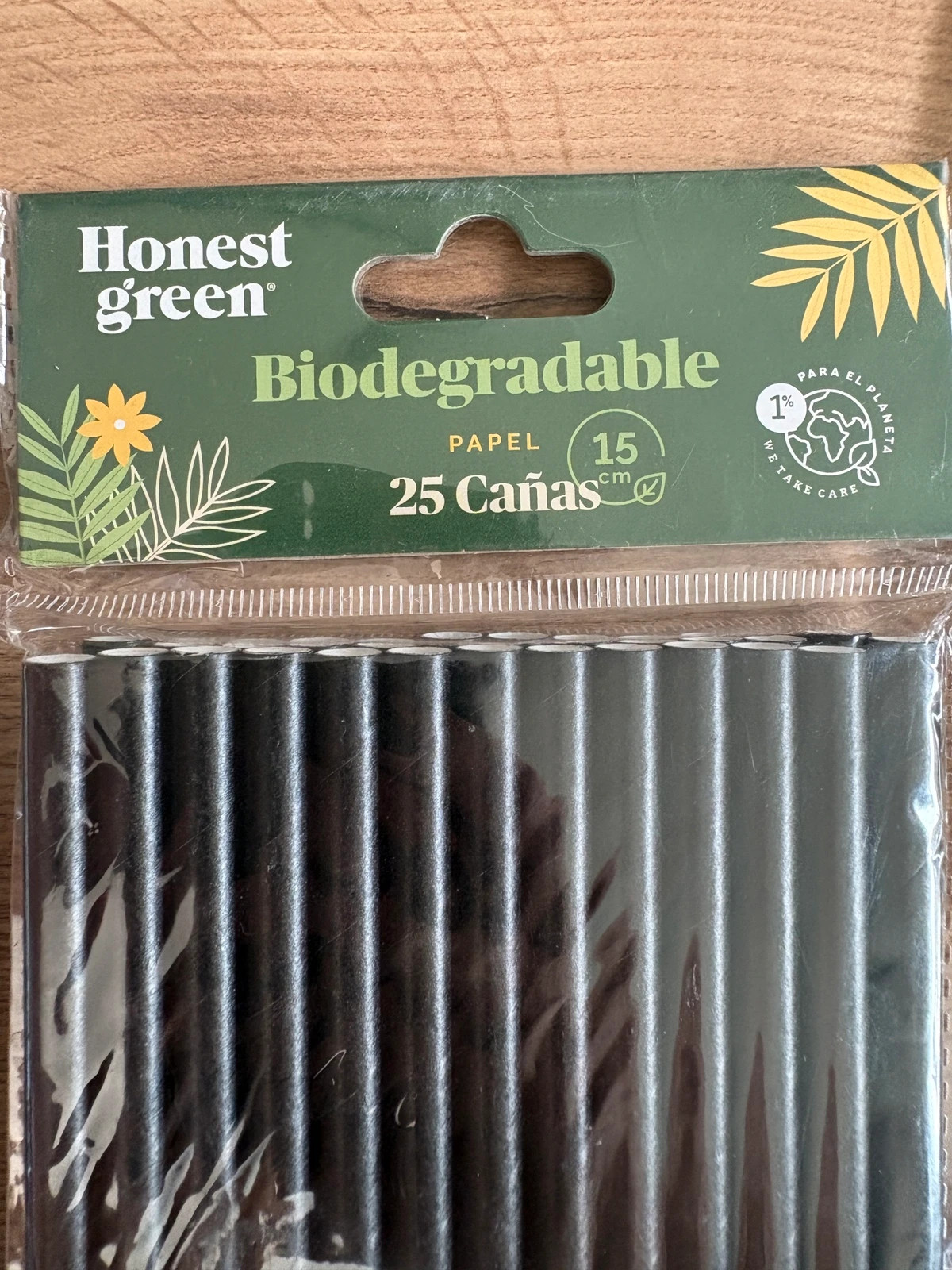 Lot de 3 paquets de pailles en papier noires – Honest green 4