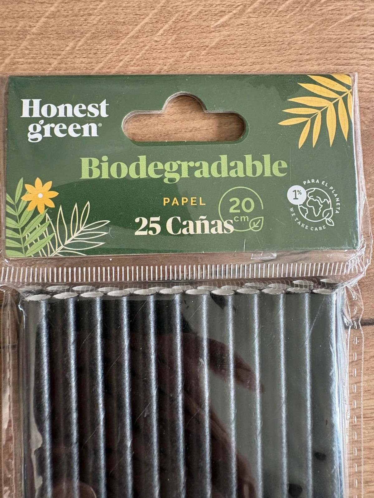 Lot de 3 paquets de pailles en papier noires – Honest green 5