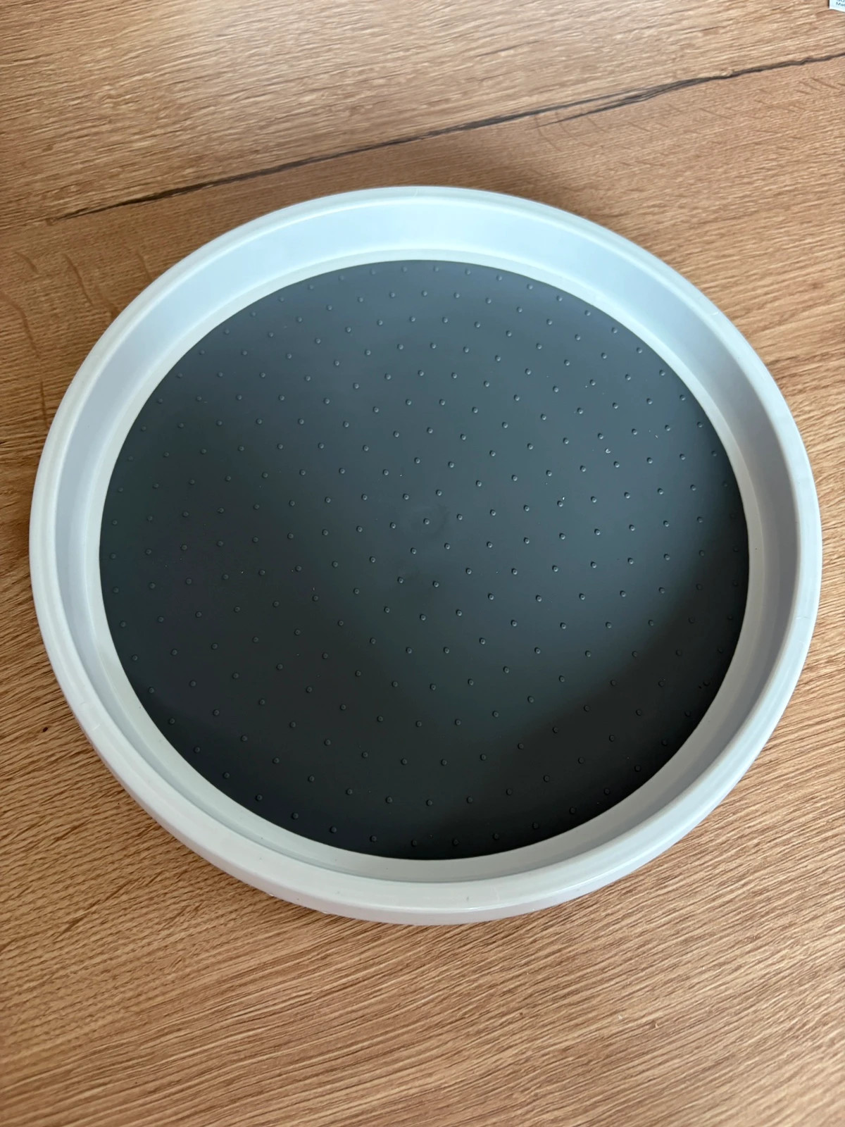 Lot de 3 plateaux (environs 25 cm) tournants antidérapants – lazy susan 2