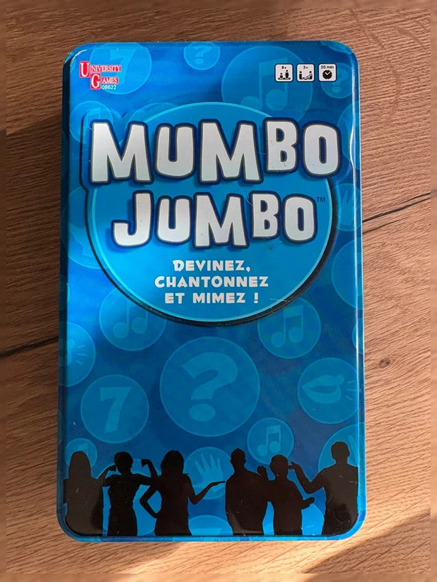 Mumbo Jumbo – Jeu d’ambiance Devinez, Chantez et Mimer – University