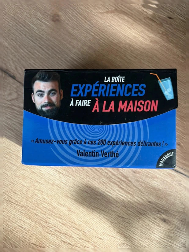 La boîte d’expériences à faire à la maison – Valentin Verthé (Marabout) – Marabout 2