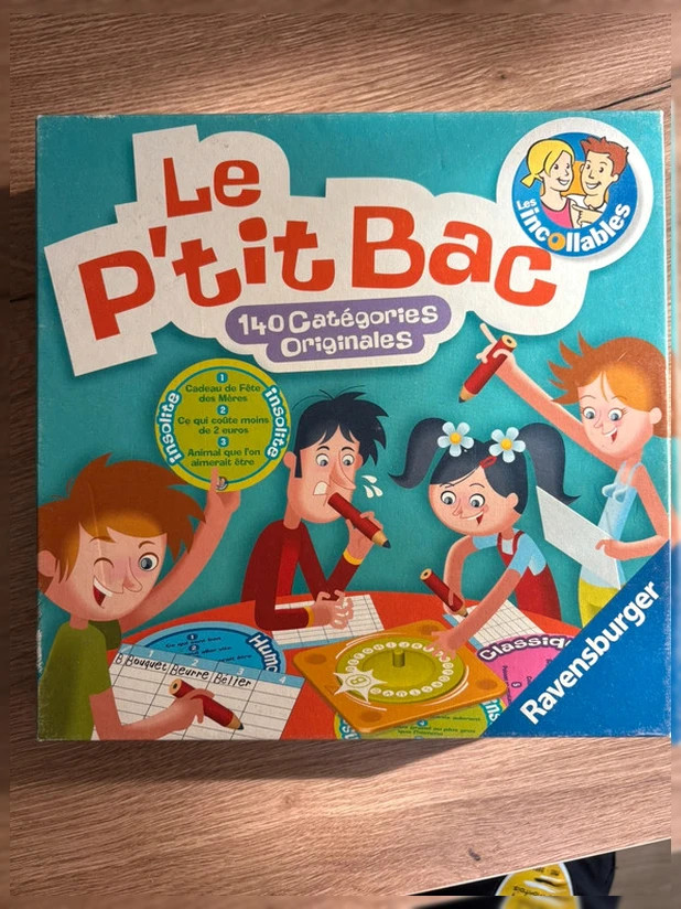 Le P’tit Bac – Jeu de société Ravensburger (140 catégories)