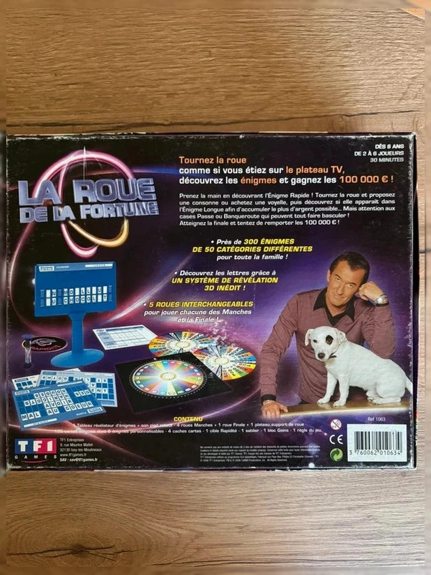Jeu de société la roue de la fortune – TF1 Games 2