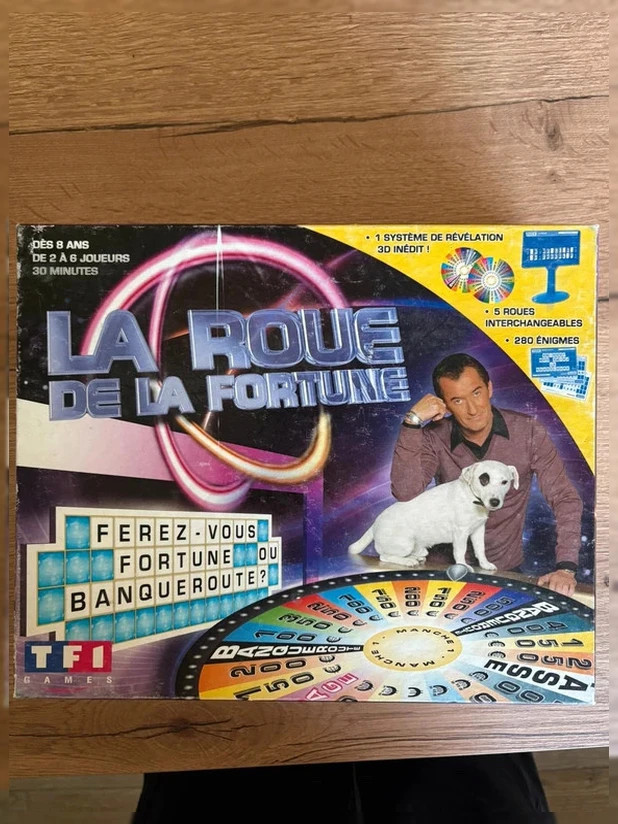Jeu de société la roue de la fortune