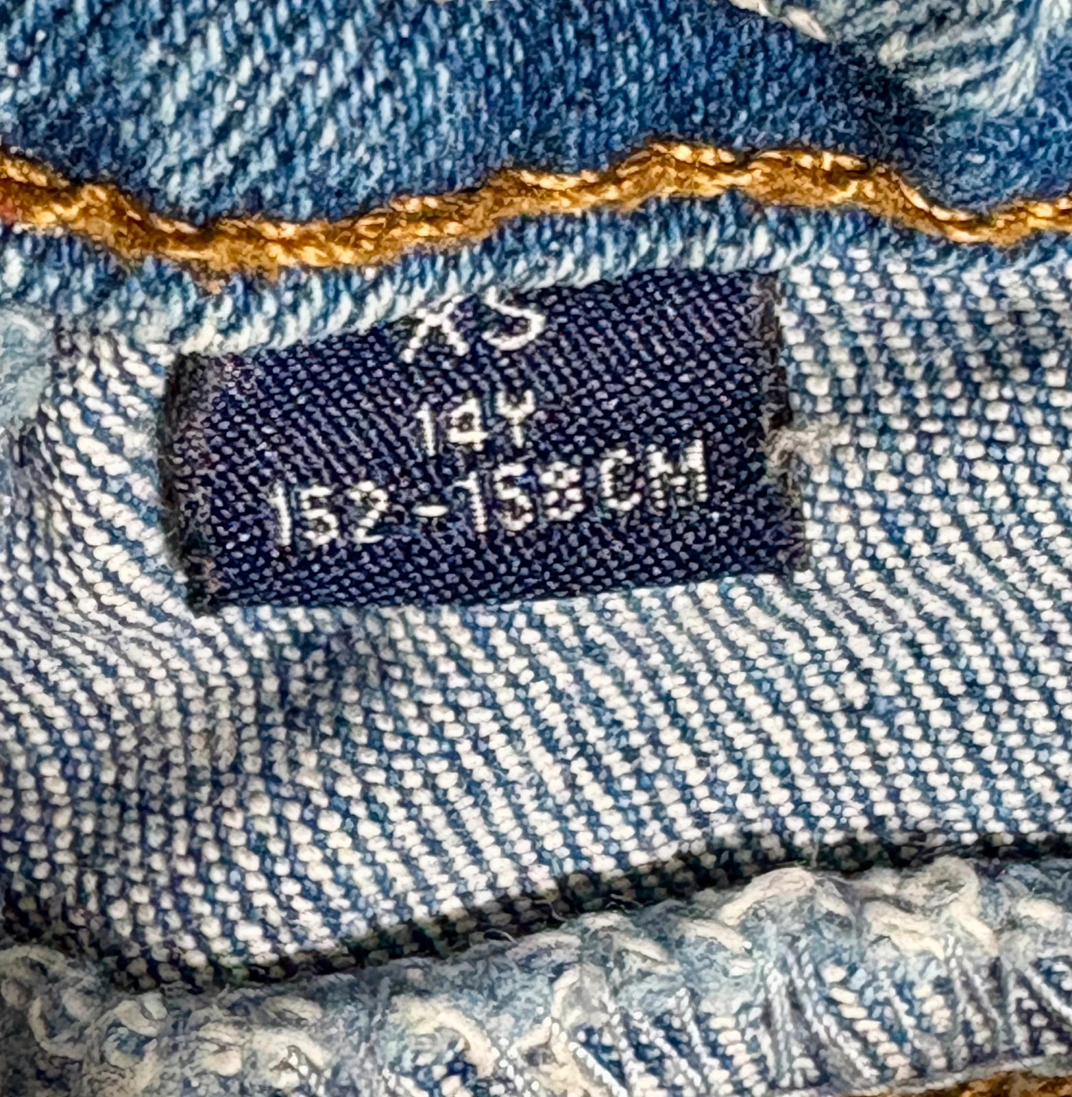 Short en jean délavé kiabi denim - taille xs – Kiabi – taille 13 ans / 158 cm 4