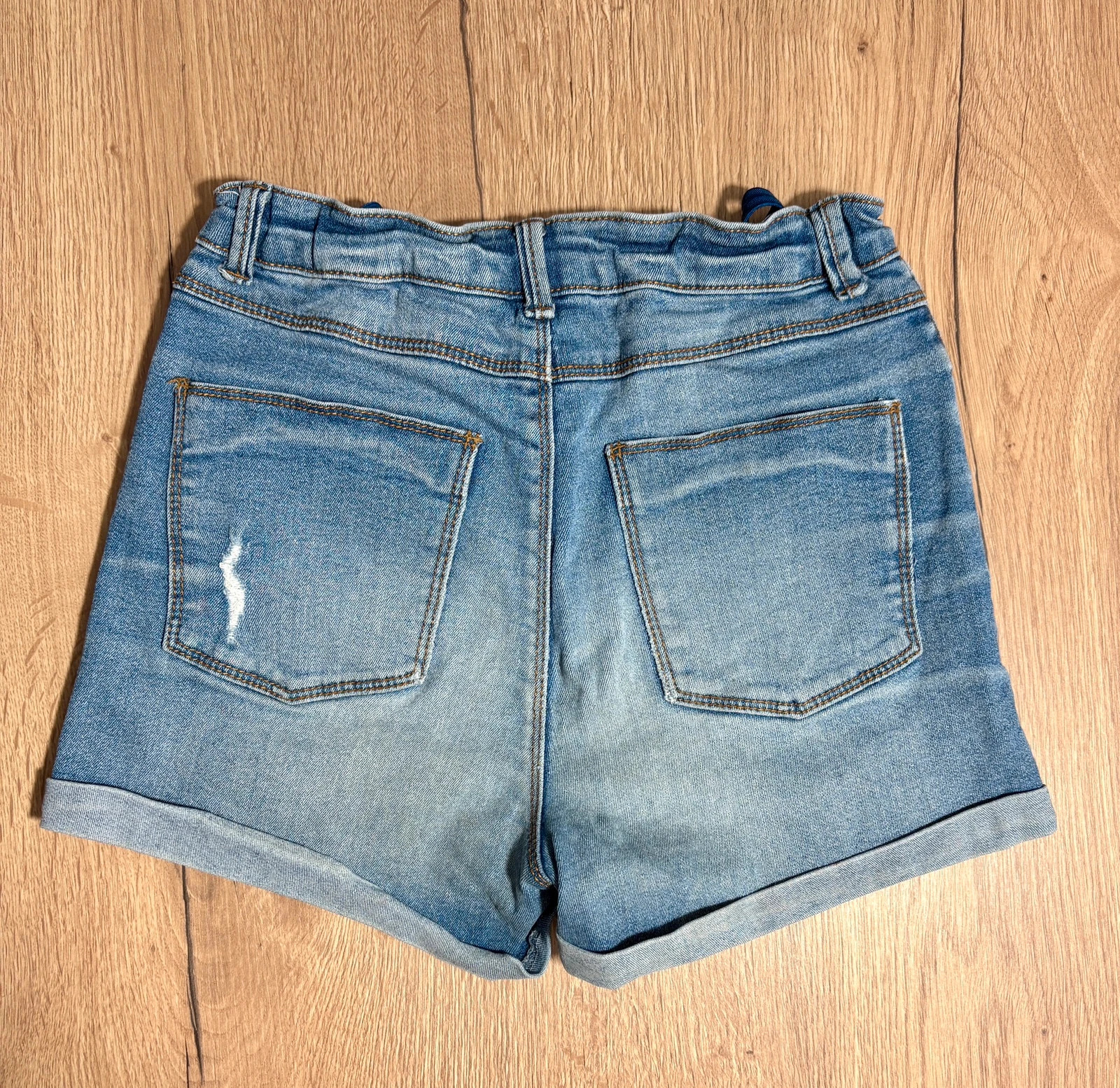 Short en jean délavé kiabi denim - taille xs – Kiabi – taille 13 ans / 158 cm 2