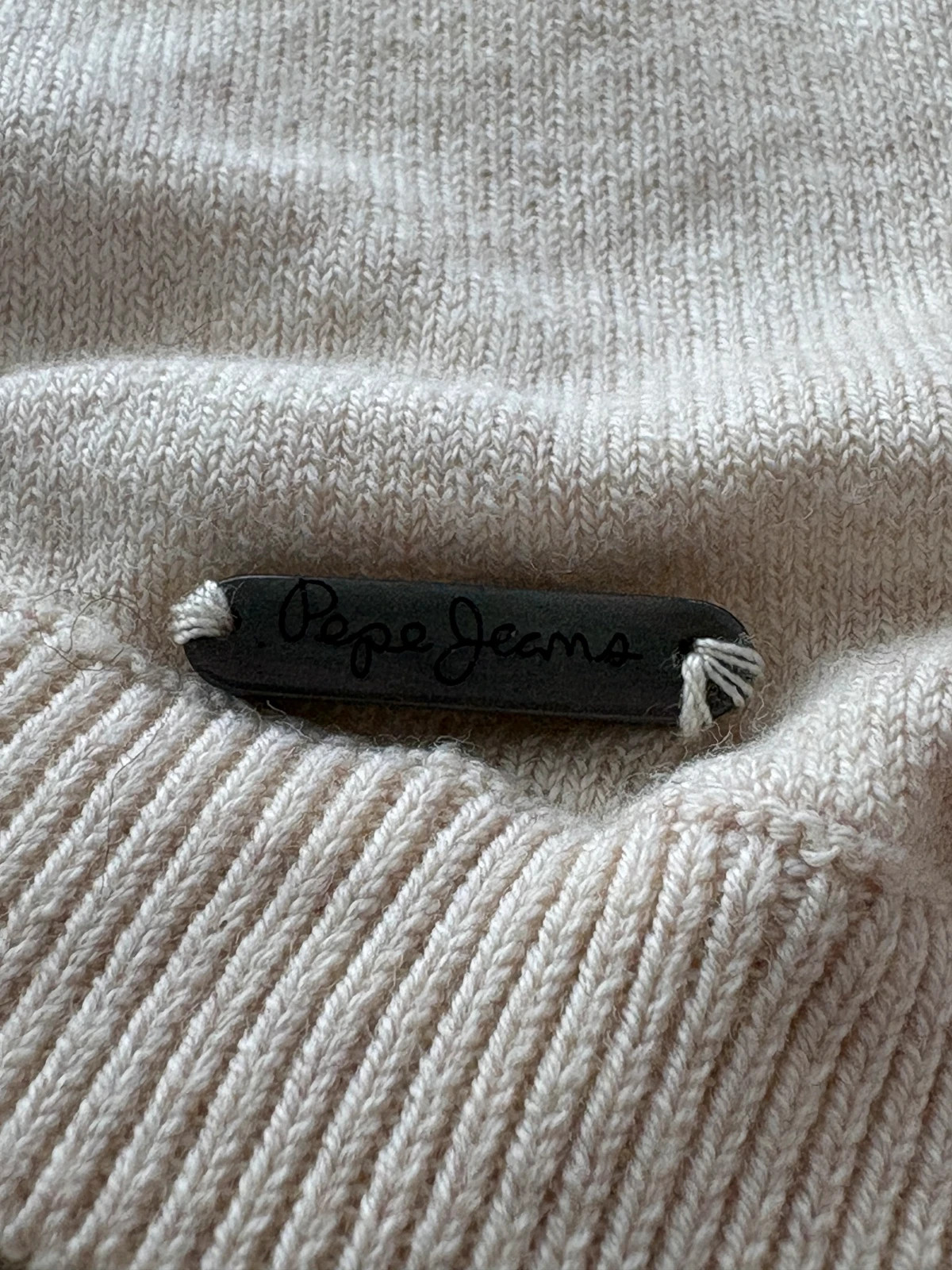 Gilet Pepe Jeans London modèle “Svelia” écru, taille M, neuf avec étiquette (prix boutique 69€) – Pepe Jeans – taille M / 38 / 10 3