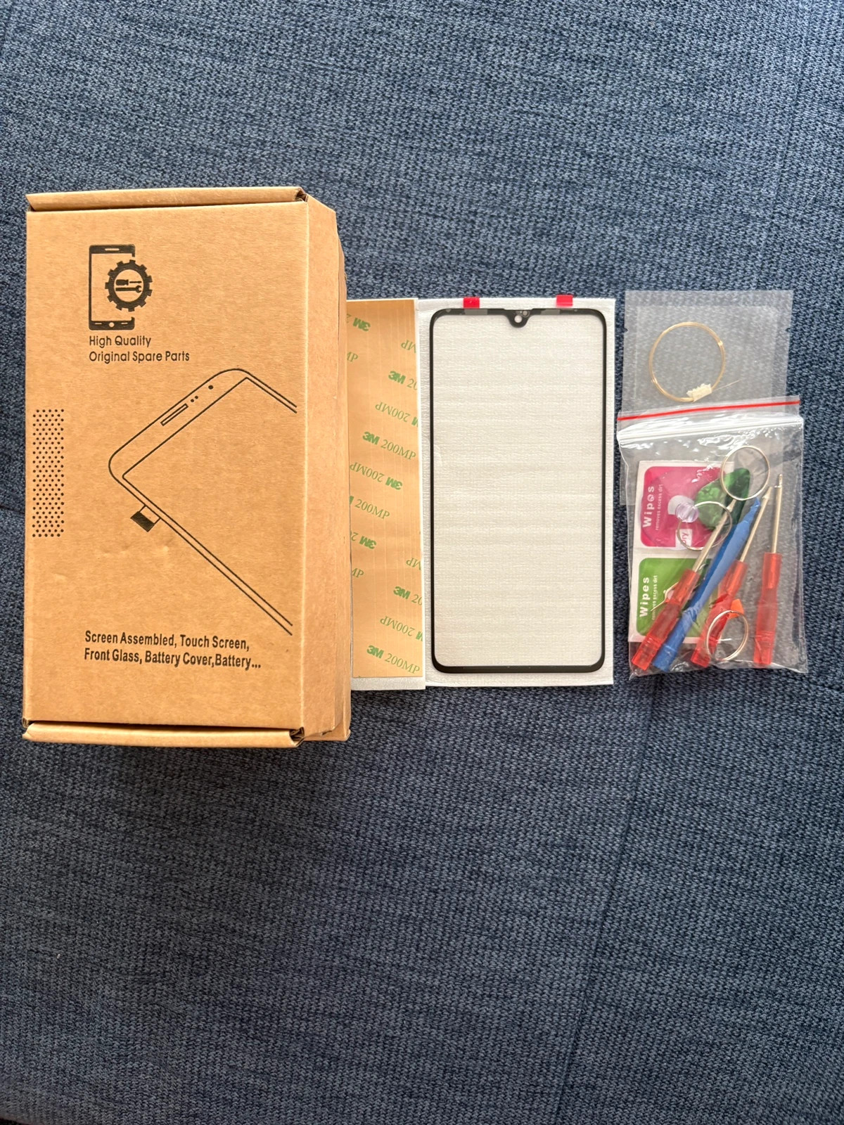 📱 Vitre de remplacement Samsung Galaxy A30 / A50 / A50s / M30 + Kit d’outils – Neuve