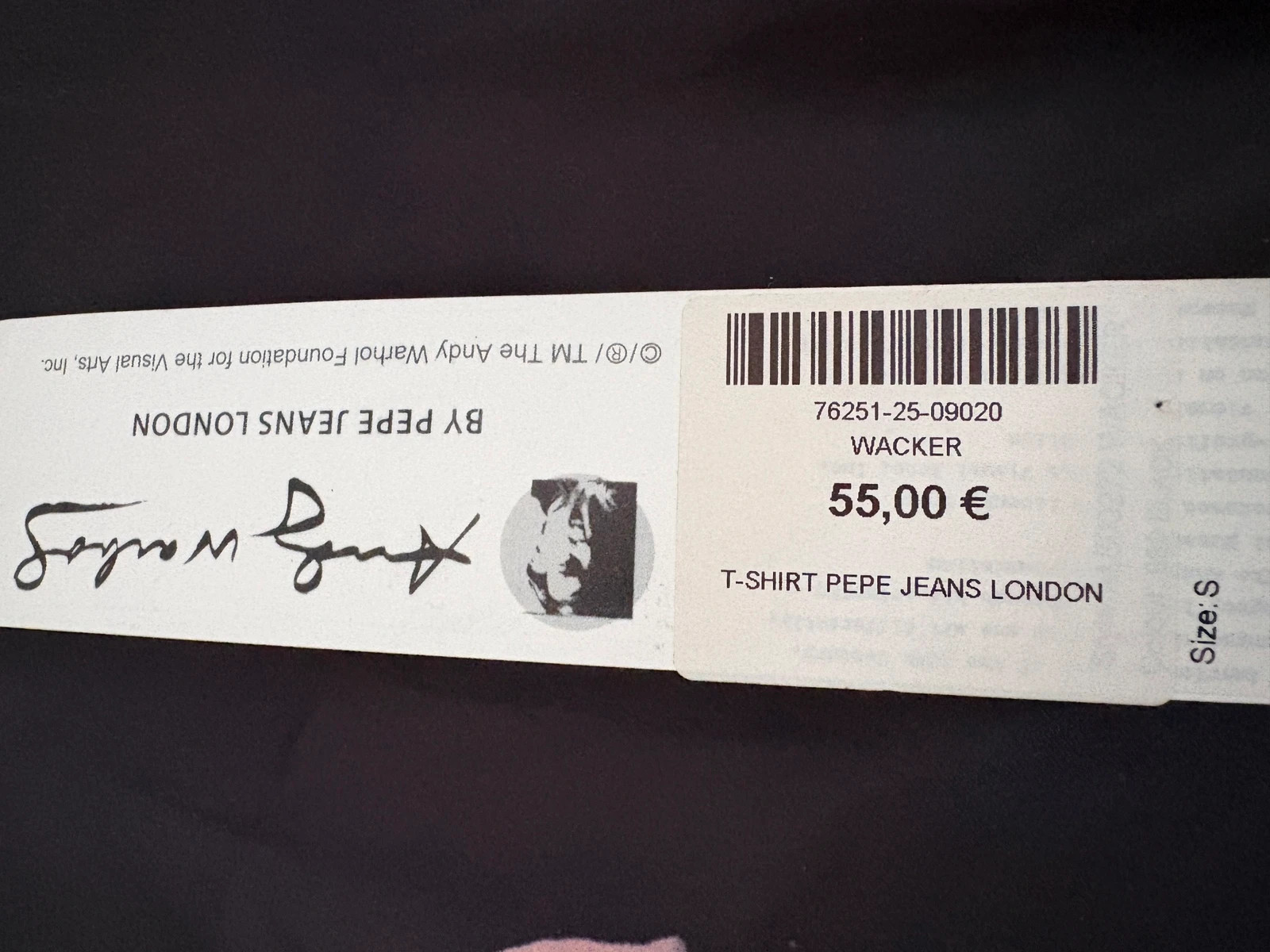 T-shirt Pepe Jeans London x Andy Warhol – Marilyn Monroe – NEUF avec étiquette – Taille S – Pepe Jeans – taille S / 36 / 8 3