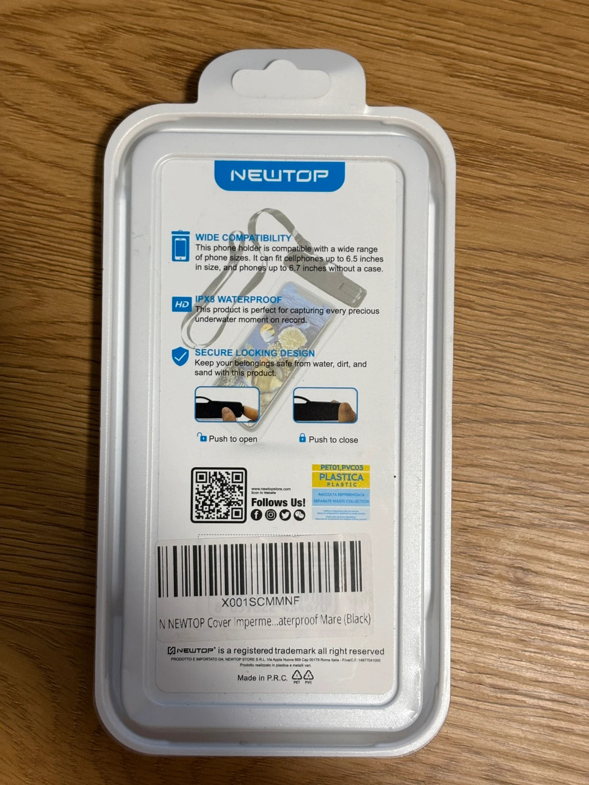 Pochette étanche téléphone NEWTOP - jusqu’à 6.5” - Neuve – waterproof 2