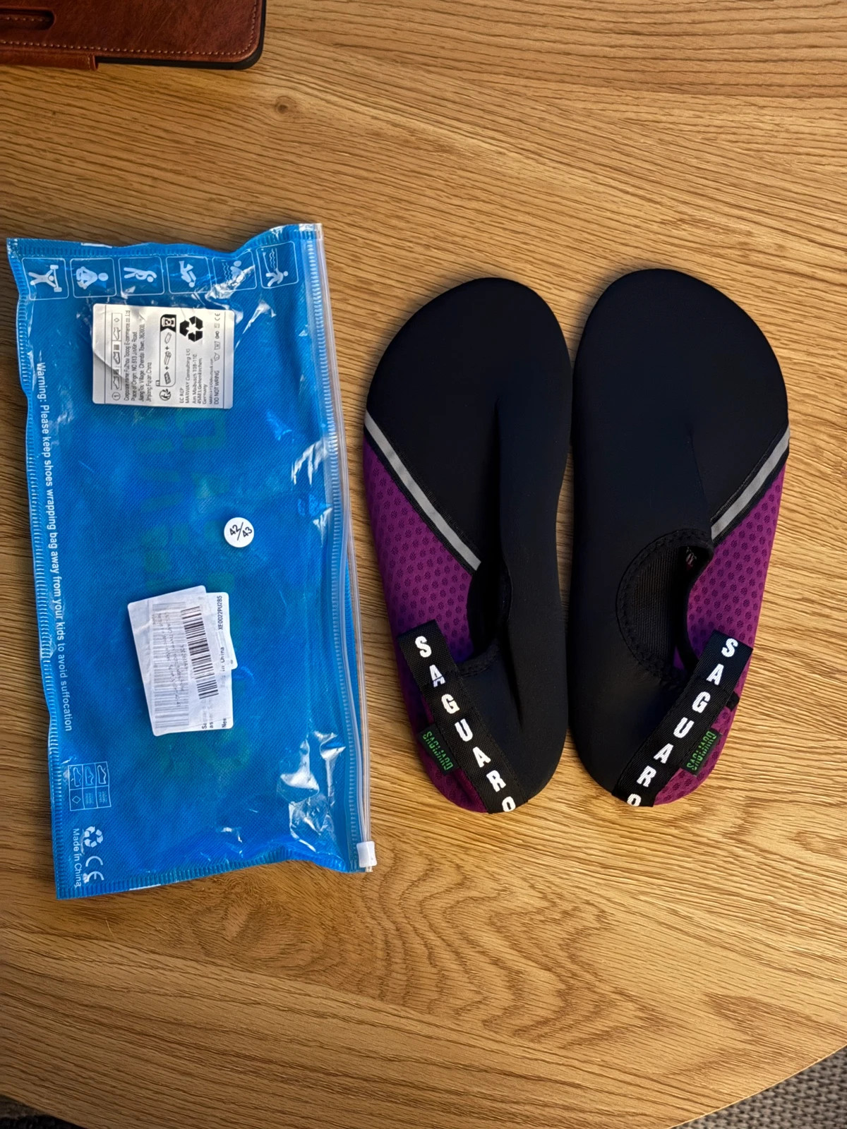Chaussures aquatiques Saguaro violet/noir taille 42-43