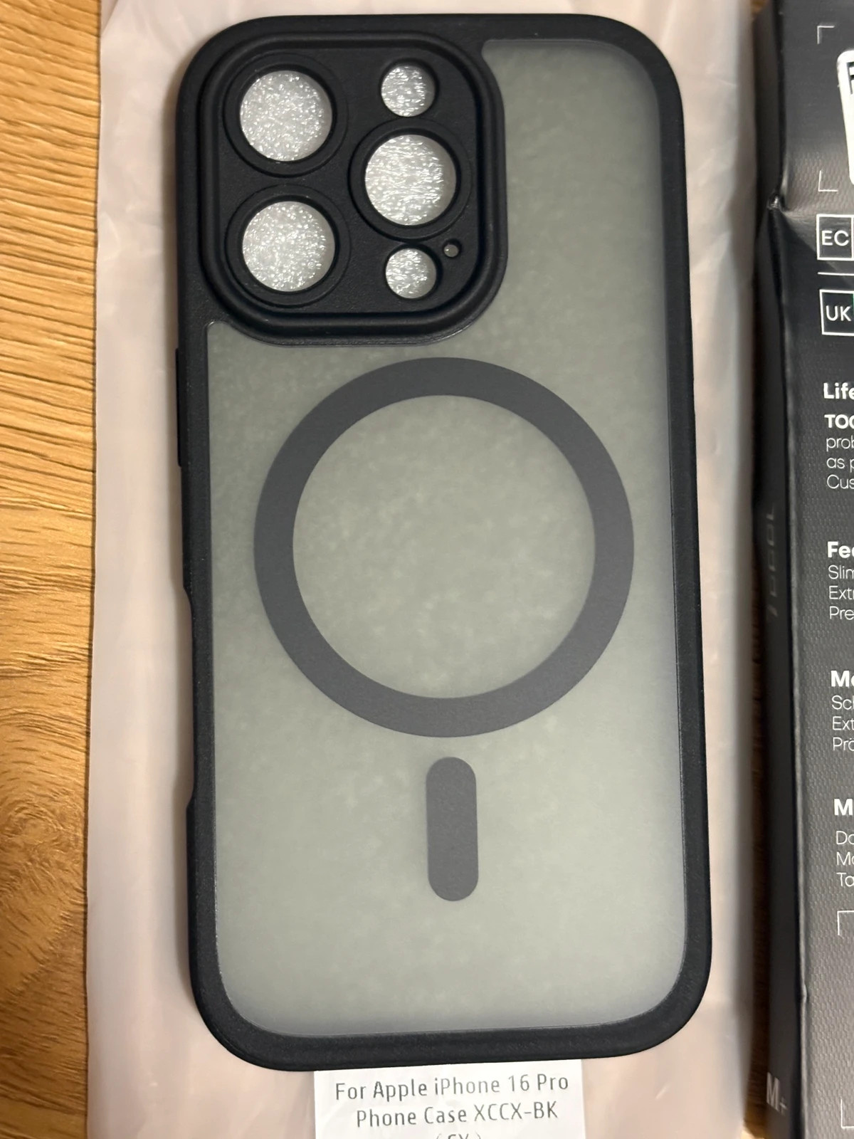 Coque iPhone 16 Pro Noire - MagSafe - Neuve – Amazon 2
