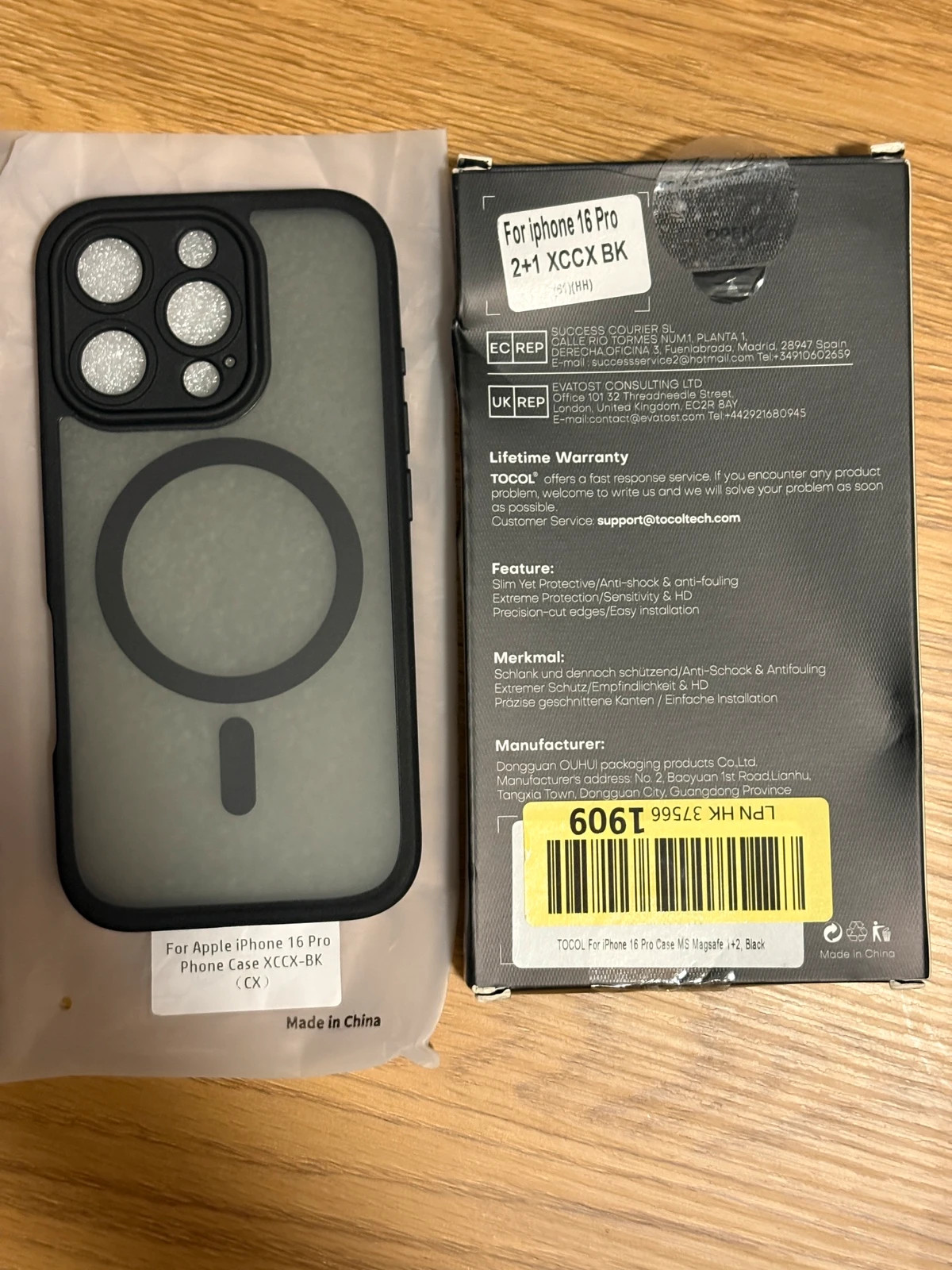 Coque iPhone 16 Pro Noire - MagSafe - Neuve – Amazon