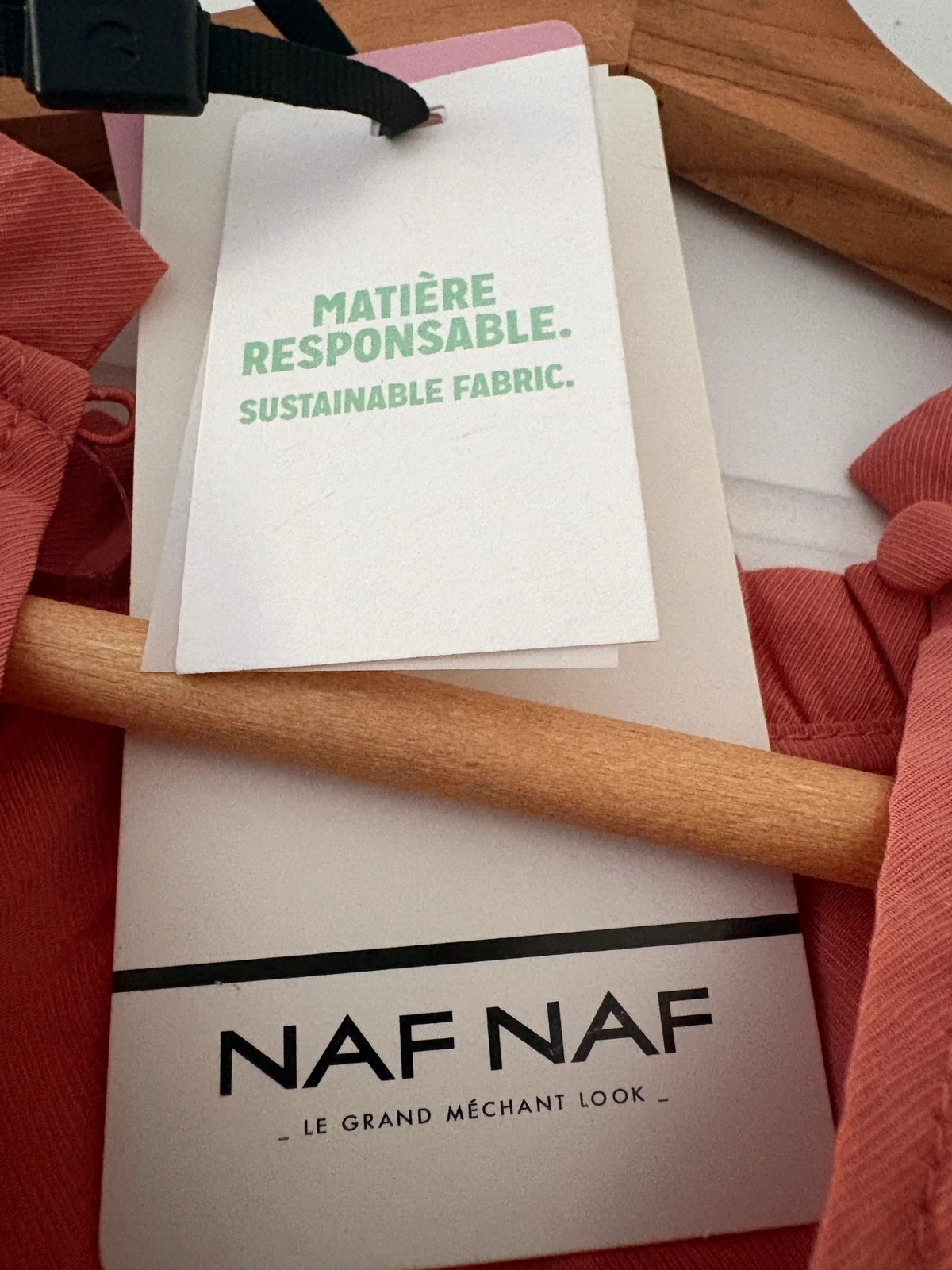 Robe NAF NAF terracotta neuve avec étiquette taille 34 – Naf Naf – taille XS / 34 / 6 3