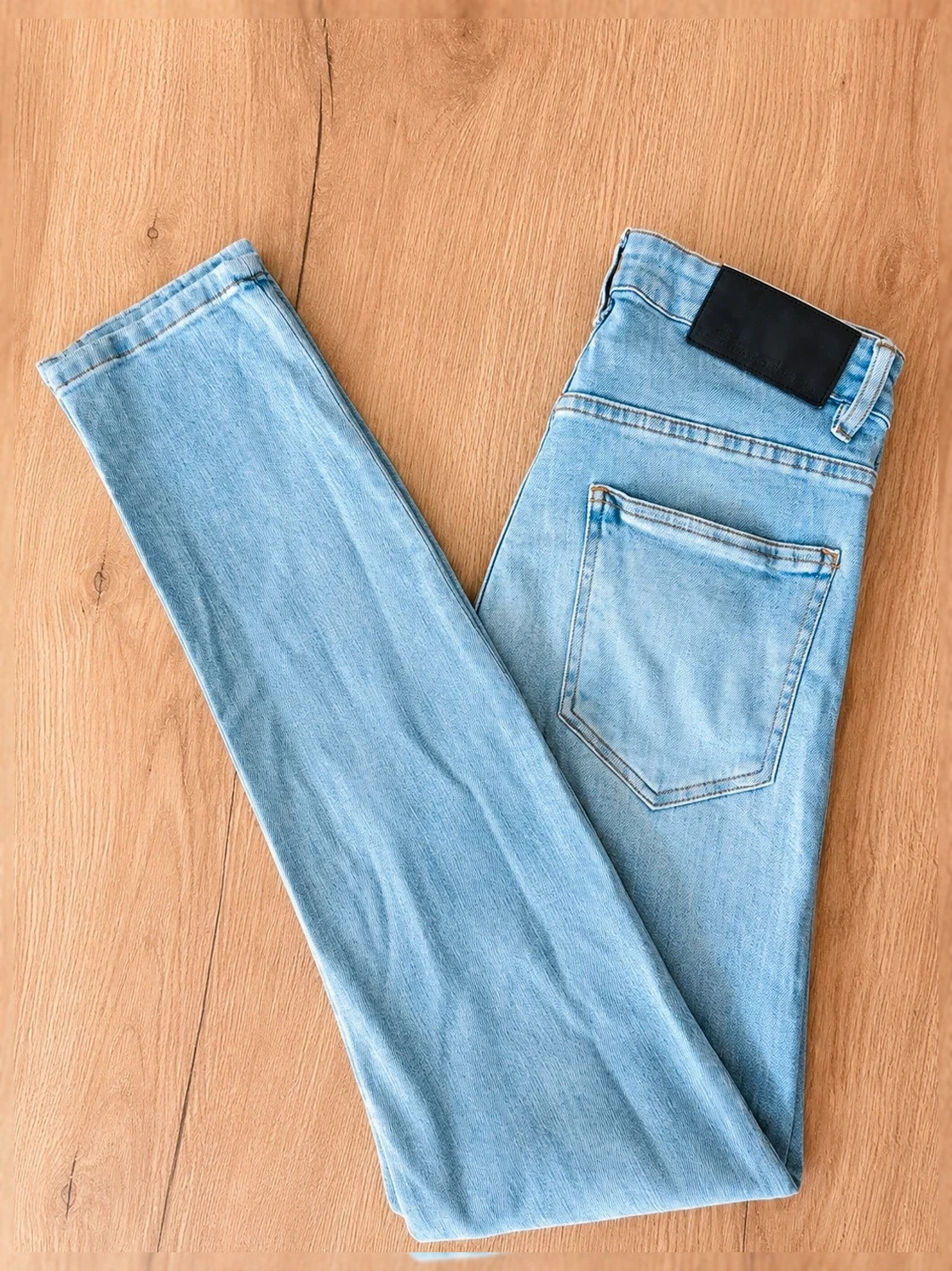 Jean skinny Zara taille haute - Délavage clair - Très bon état – Zara – taille W29 | FR 38 2
