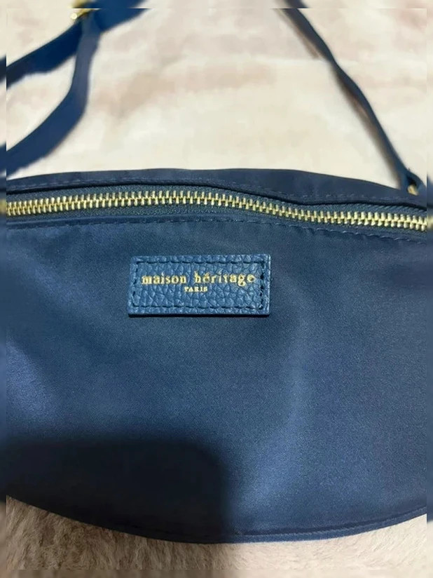 👜 Sac banane Kimi Ny– Maison Héritage Paris – Navy – Maison Héritage – taille Taille unique 5