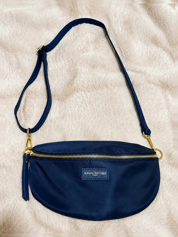 👜 Sac banane Kimi Ny– Maison Héritage Paris – Navy – Maison Héritage – taille Taille unique 2