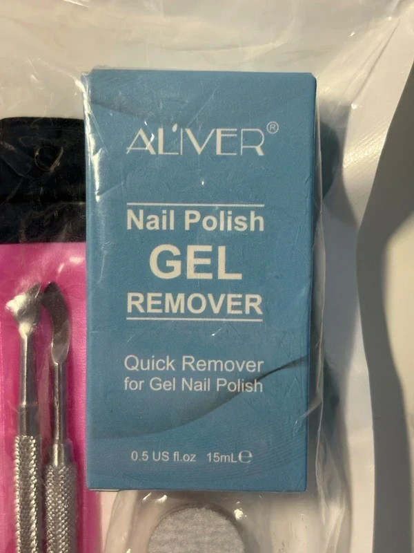 💅 Kit dissolvant vernis gel Aliver - Set manucure – Aliver 3