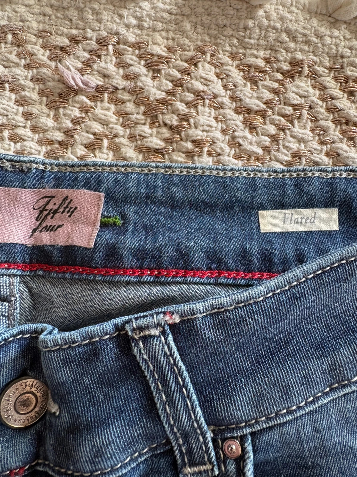 Jean flare Fiftyfour “Bijou” - Taille 36/38 fr (89€ en magasin) – Fifty Four – taille S / 36 / 8 3