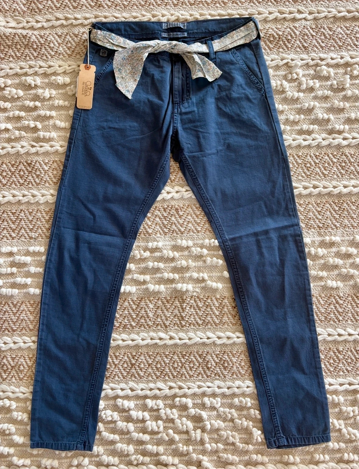 Pantalon Le Temps Des Cerises modèle Swap Navy – Taille 25 (36 fr)