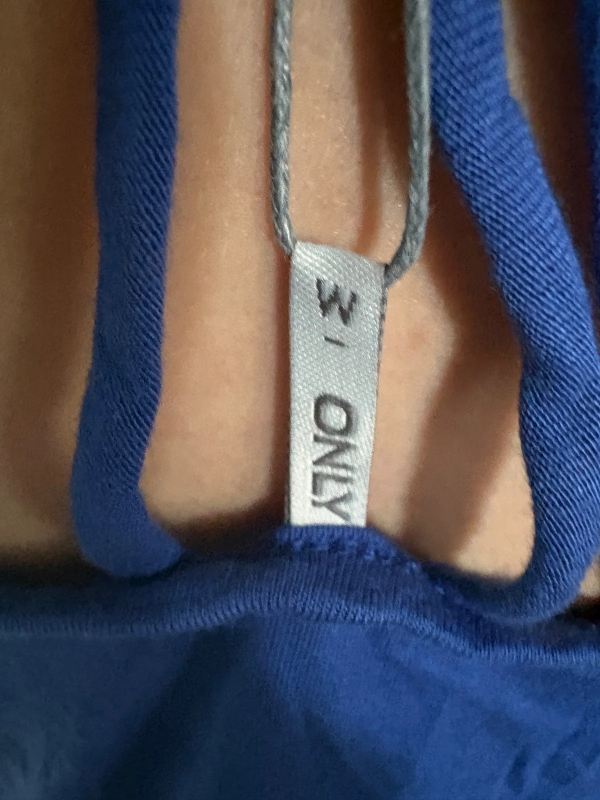 Débardeur ONLY bleu - Dos macramé - taille M – ONLY – taille M / 38 / 10 3