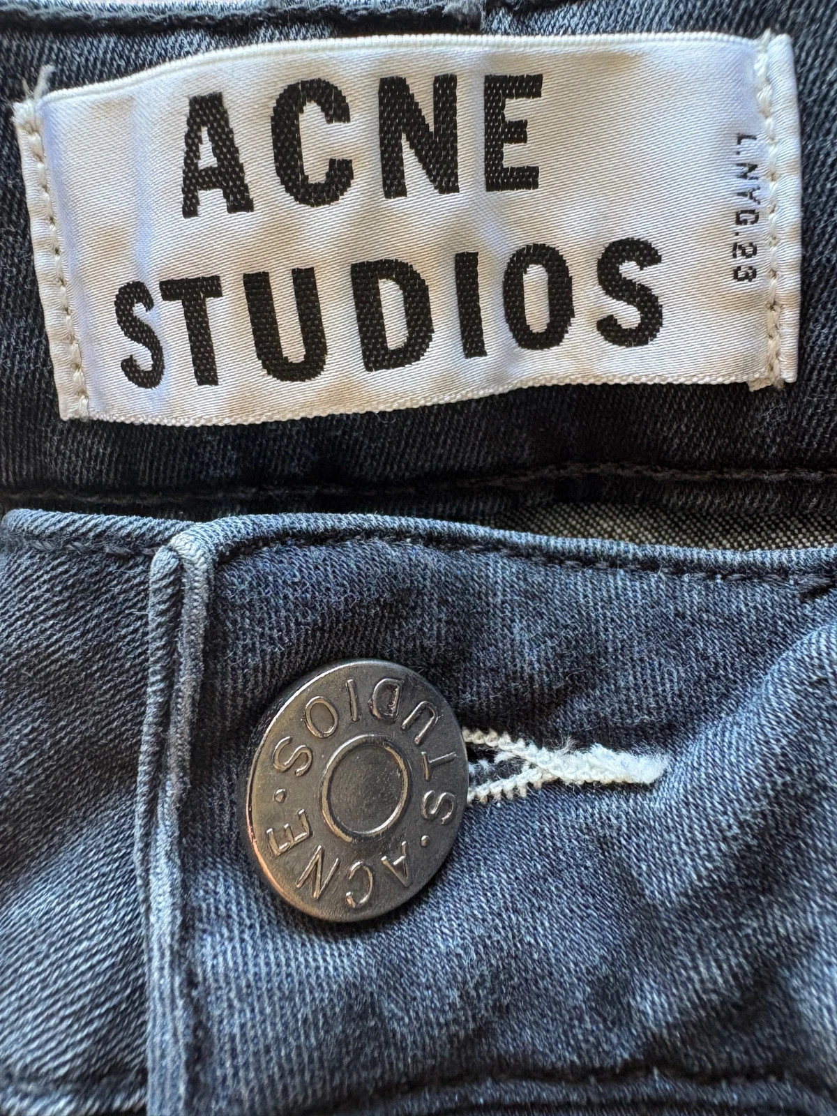Acné Studios - Jean Needle Rocca - 30/32 (220€ en magasin) – Acne Studios – taille M / 38 / 10 2