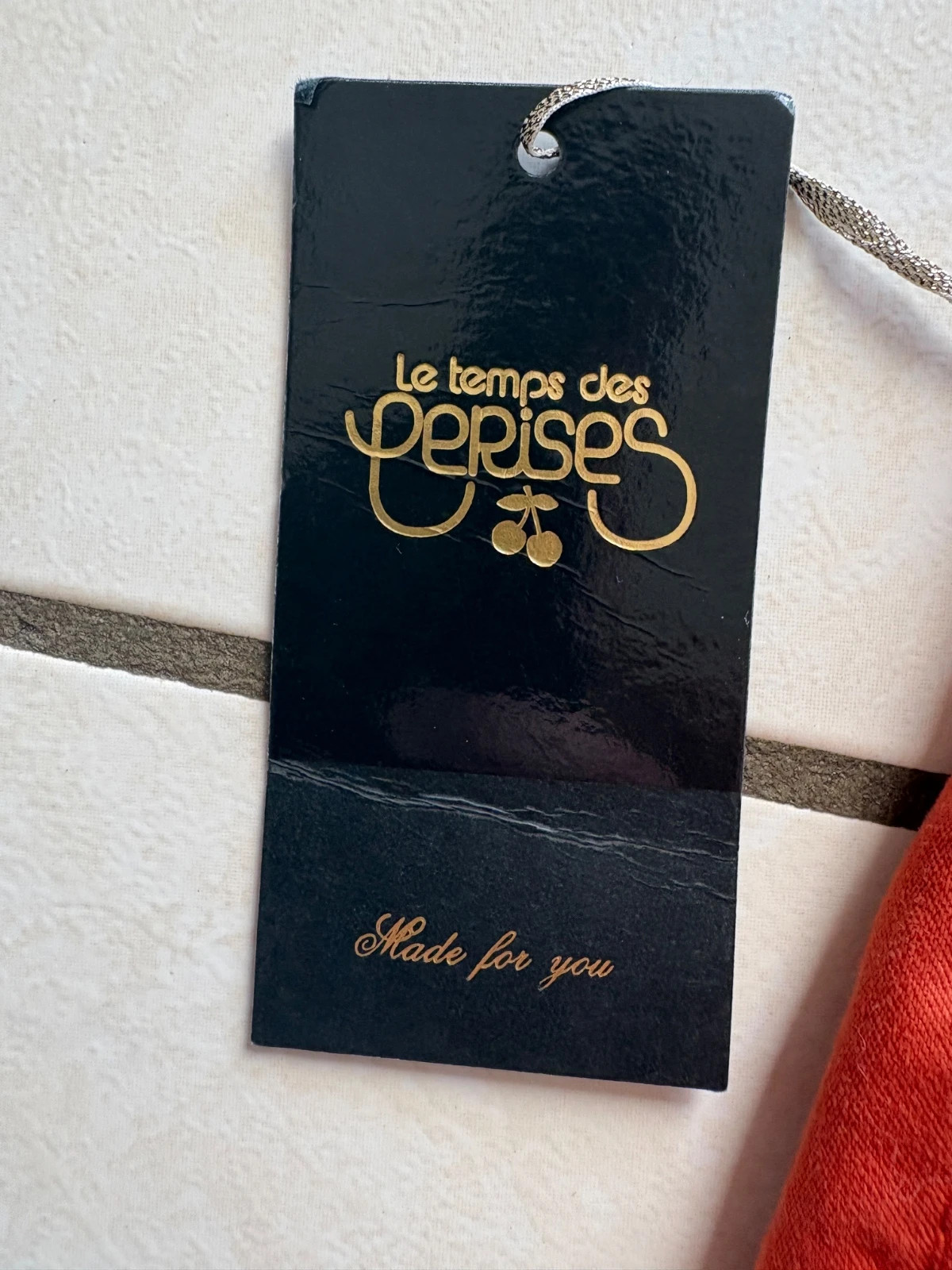 Pantalon slim Le Temps Des Cerises “Passadina” Taille 29 US (38/40 FR) - couleur Terracotta – Le Temps des Cerises – taille M / 38 / 10 4