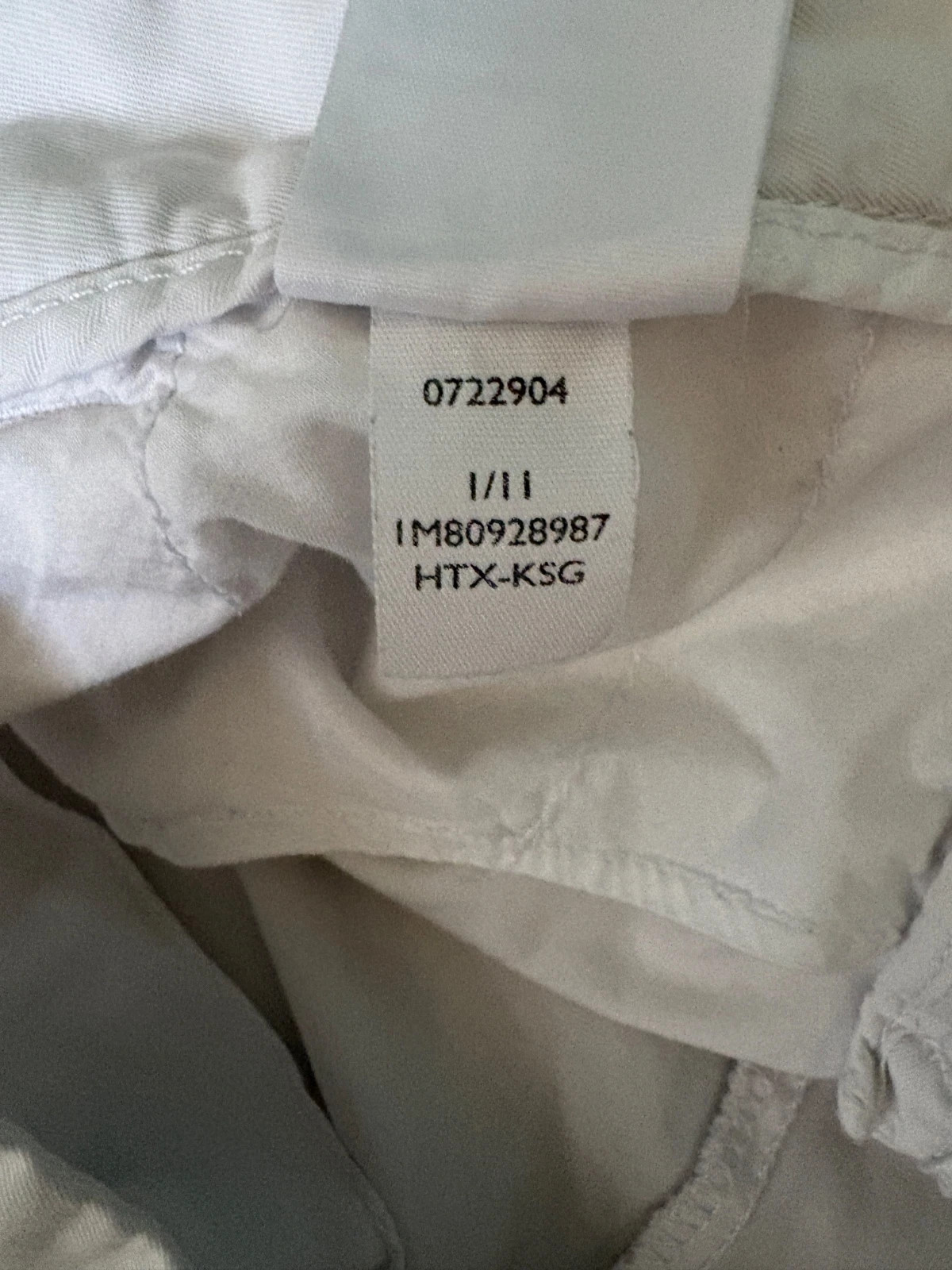 Pantalon chino Tommy Hilfiger blanc – Taille 6 US / 36 FR - 100% coton – Tommy Hilfiger – taille XS / 34 / 6 4