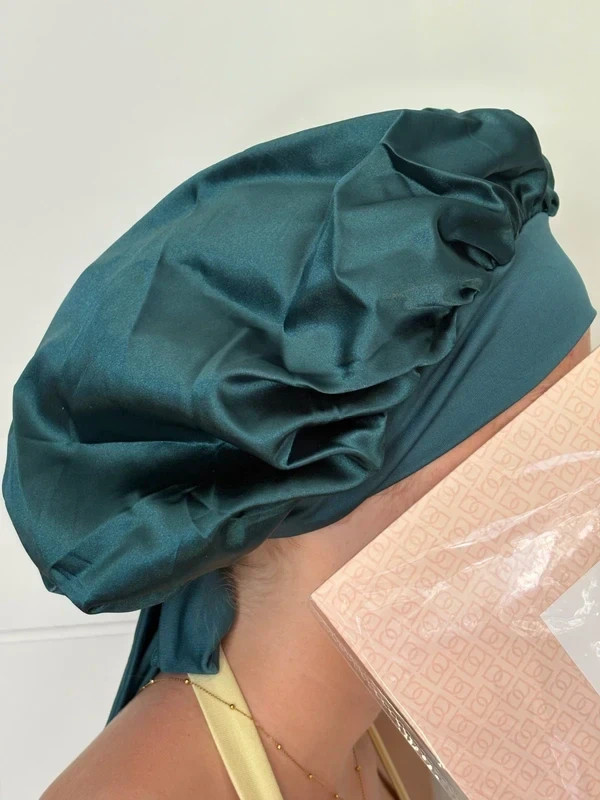 Bonnet en Satin Bonnet Queen - Vert Émeraude – Amazon