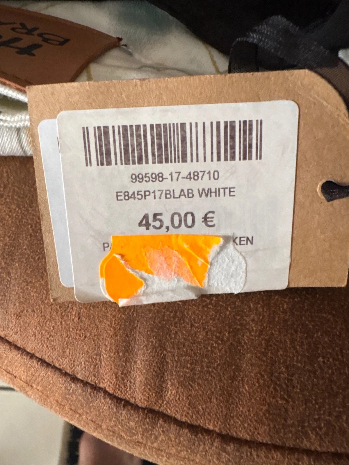 Pantalon Holly Bracken imprimé abstrait blanc – taille S (valeur 45€) – Holly Bracken – taille S / 36 / 8 5