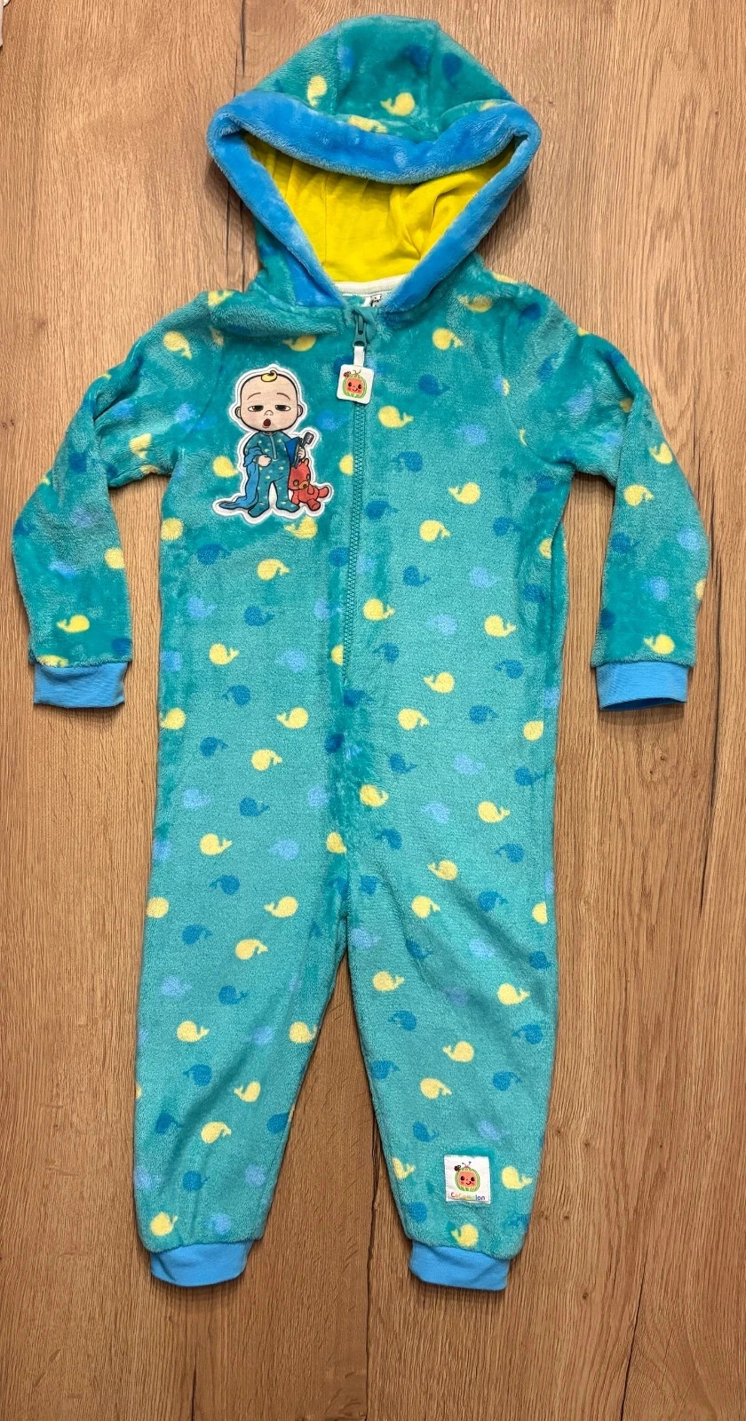 Combinaison pyjama polaire Cocomelon - JJ - 3/4 ans – CoComelon – taille 4 ans / 104 cm