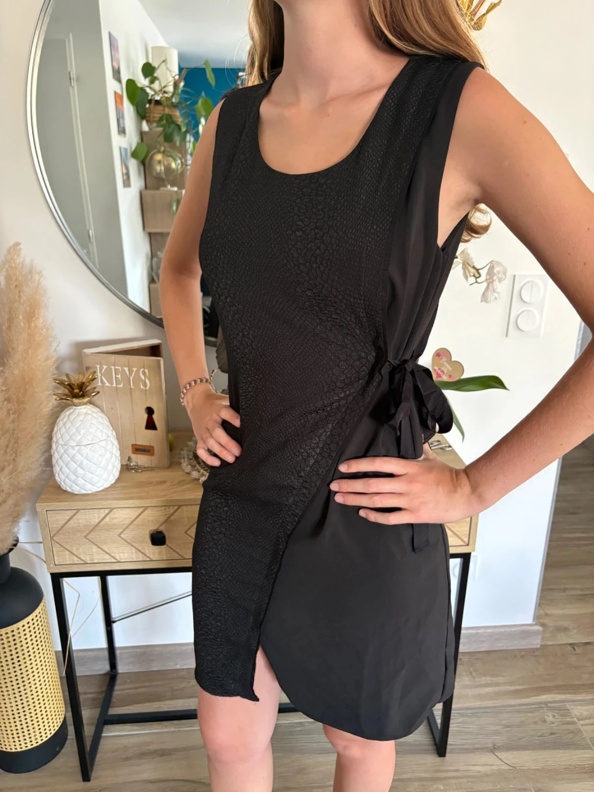 Robe Grace & Mila Paris “Feminine” - Noire, Taille M