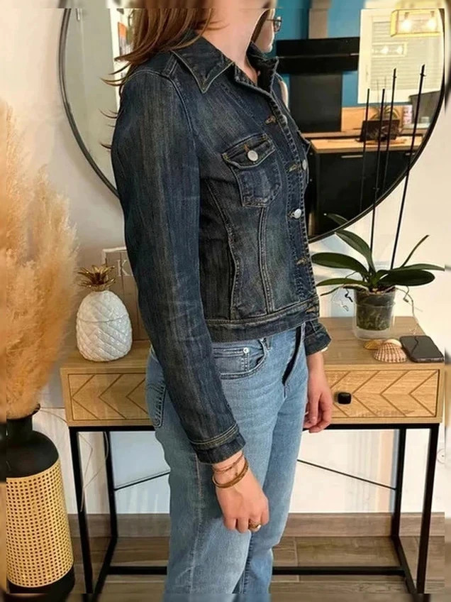 Veste en Jeans Zara Woman - T.S - Neuve – Zara – taille S / 36 / 8 2