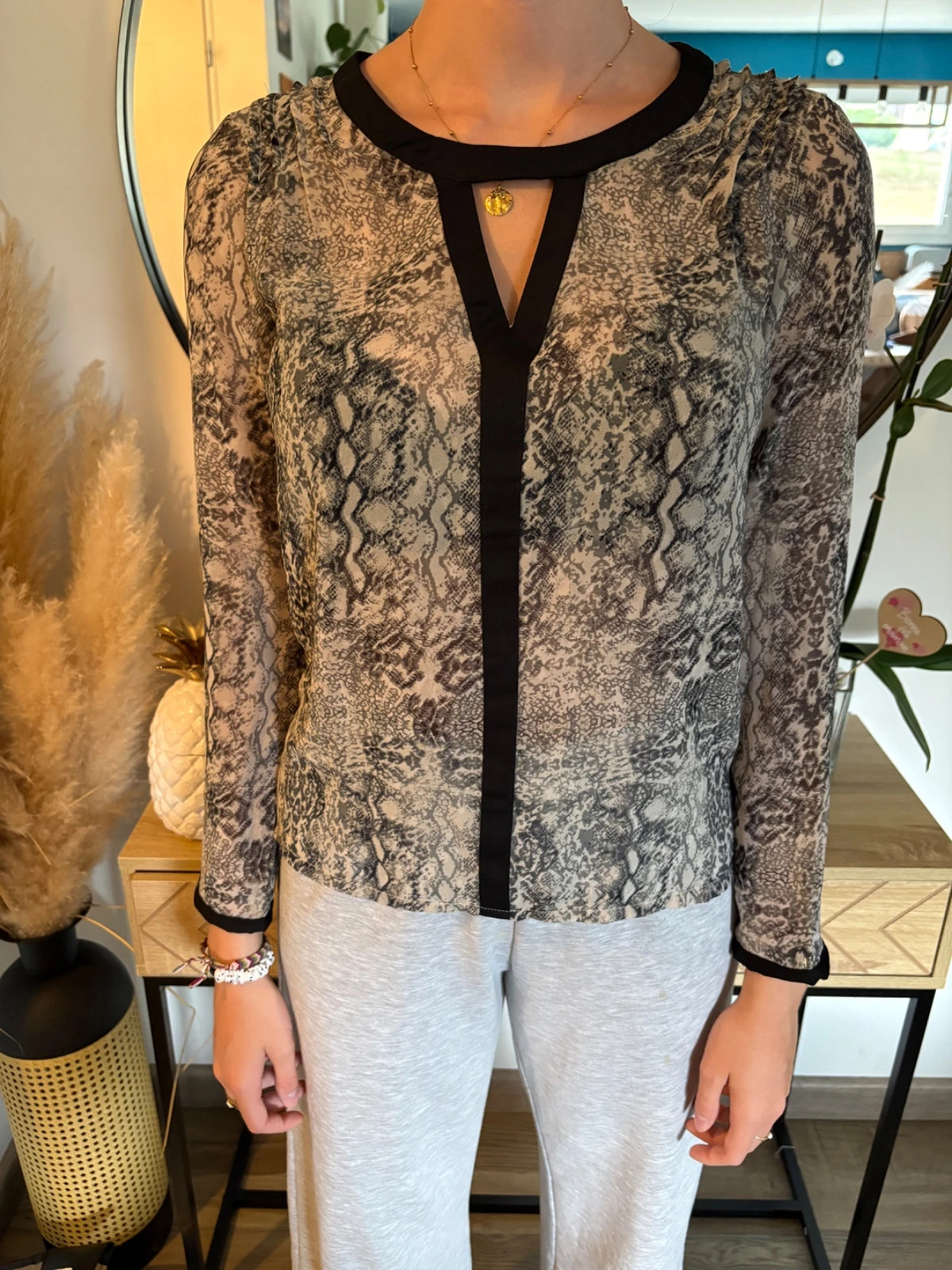 Blouse imprimé serpent Lola Espeleta – Taille S – Lola Espeleta – taille S / 36 / 8 2
